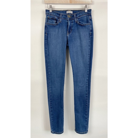 Judy Blue Denim - Judy Blue Basic Clean Stretch Denim Skinny Jeans, Dark Wash - Size 28